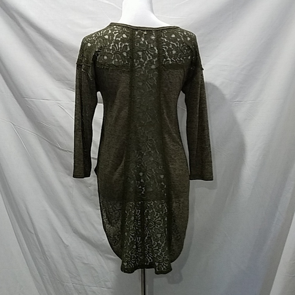 Long sleeve high/low top - Picture 4 of 6